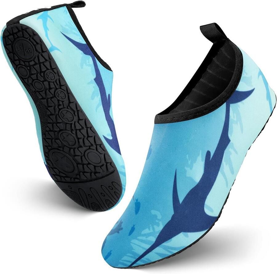 Watersokken Strandschoenen voor Dames Sneldrogende zwemschoenen Aqua Natte schoenen om te zwemmen Duiken Surfen Snorkelen Zandstrand Zwembad Kust Vakantie
