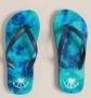 WE Fashion teenslippers blauw Jongens Rubber 34 35 - Thumbnail 2
