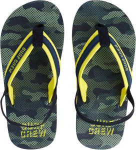 WE Fashion Jongens teenslippers met dessin