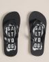 WE Fashion teenslippers zwart Jongens Rubber 34 35 - Thumbnail 2
