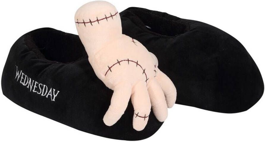 Wednesday Slippers Slipper zwart S-M Polyester Fan merch Film TV-series