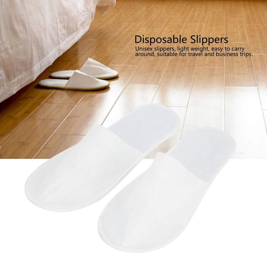 Wegwerp Slippers voor Badkamer en Reizen