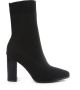 Weloveshoes Smile Favorites Dames Pumps Slingbacks met Hak Zwart Stof - Thumbnail 1