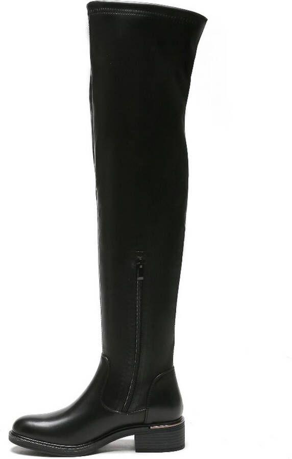 Weloveshoes Smile Favorites Dames Laarzen Zwart Imitatieleer