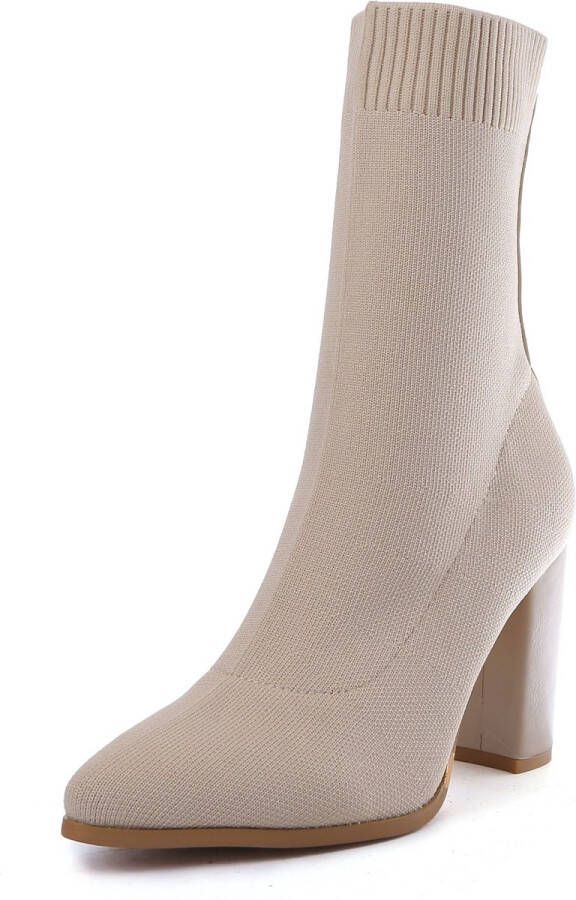 Weloveshoes Smile Favorites Dames Pumps Slingbacks Beige Stof