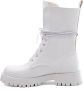 Weloveshoes Black Friday Deal Veterboots Western Imitatieleer Wit - Thumbnail 1