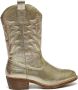 Weloveshoes Smile Favorites Meisjes Cowboylaarzen met Hak Goud Imitatieleer - Thumbnail 1