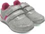 Weloveshoes Smile Favorites Meisjes Sneakers Zilver Imitatieleer - Thumbnail 1