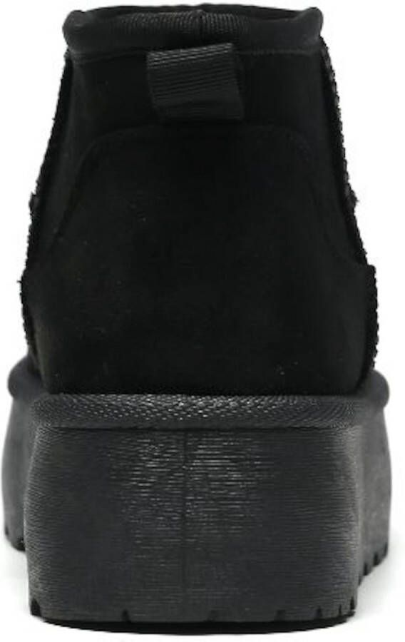 Weloveshoes SmileFavorites Boots Zwart Suedine