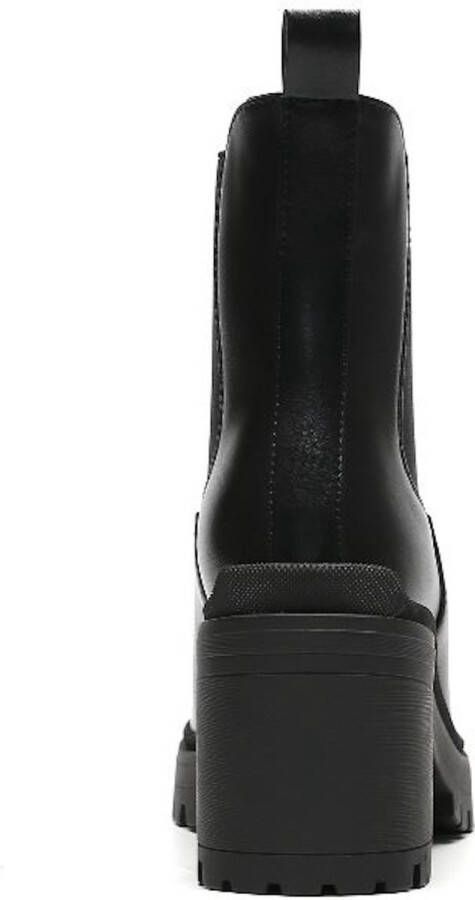 Weloveshoes Black Friday Deal Chelsea boots Western Imitatieleer Zwart