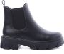 Weloveshoes SmileFavorites® Chelsea boots met Hak Imitatieleer Zwart - Thumbnail 2