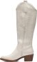 Weloveshoes Black Friday Deal Dames Cowboylaarzen met Hak Imitatieleer Beige - Thumbnail 2