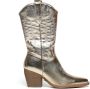 Weloveshoes Cyber Monday Deal Dames Cowboylaarzen met Hak Imitatieleer Goud - Thumbnail 2