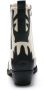 Weloveshoes Smile Favorites Dames Cowboylaarzen met Hak Kort Beige Imitatieleer - Thumbnail 3