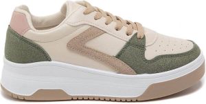 Weloveshoes SmileFavorites Sneakers Imitatieleer Beige