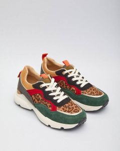 Weloveshoes SmileFavorites Sneakers Imitatieleer Groen