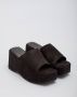 Weloveshoes SmileFavorites Instappers slippers Zwart Imitatieleer - Thumbnail 1