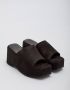 Weloveshoes SmileFavorites Instappers slippers Zwart Imitatieleer - Thumbnail 1