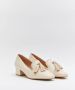Weloveshoes SmileFavorites Loafers & Espadrilles met Hak Camel Suedine - Thumbnail 1