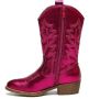 Weloveshoes SmileFavorites Meisjes Cowboylaarzen met Hak Imitatieleer Roze - Thumbnail 1