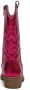 Weloveshoes Smile Favorites Meisjes Cowboylaarzen met Hak Roze Imitatieleer - Thumbnail 3