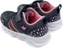 Weloveshoes SmileFavorites Meisjes Sneakers Blauw Imitatieleer - Thumbnail 1