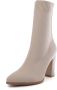 Weloveshoes Smile Favorites Dames Pumps Slingbacks Beige Stof - Thumbnail 2