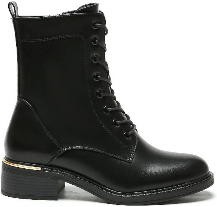 Weloveshoes Black Friday Deal Veterboots Western Imitatieleer Zwart