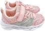 Weloveshoes SmileFavorites Meisjes Sneakers Grijs Zilver Imitatieleer - Thumbnail 2