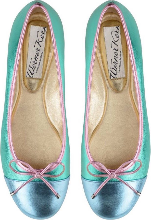 VA Milano Klassische Ballerinas blauw elegant Schoenen Ballerina’s 