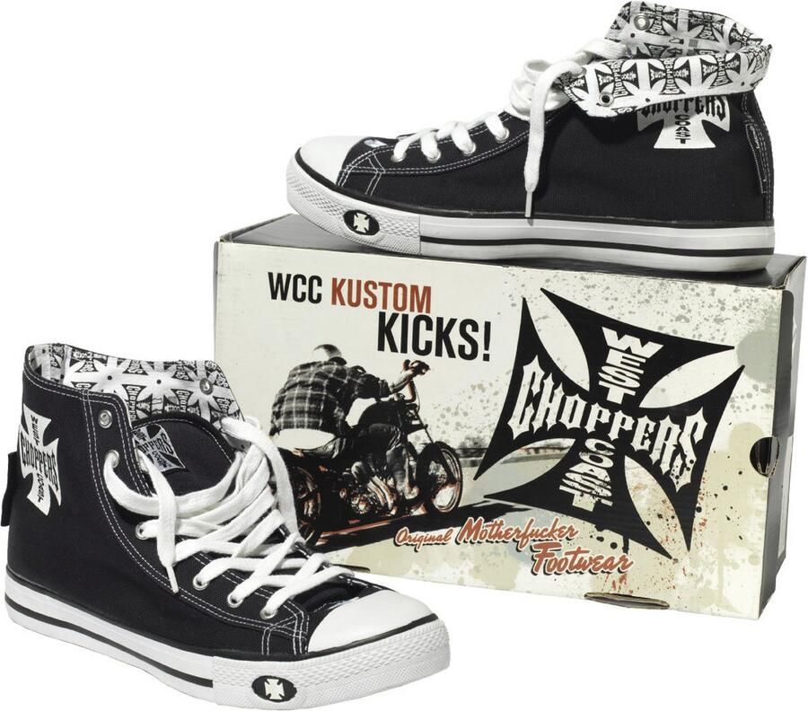 West coast choppers WCC Shoe Warrior Black