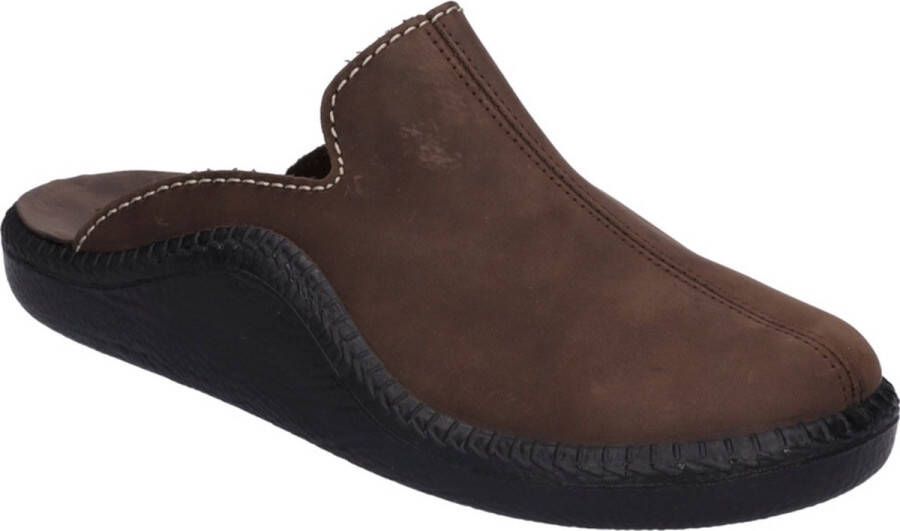 Westland 20602 Monaco bruine heren muil slipper pantoffel