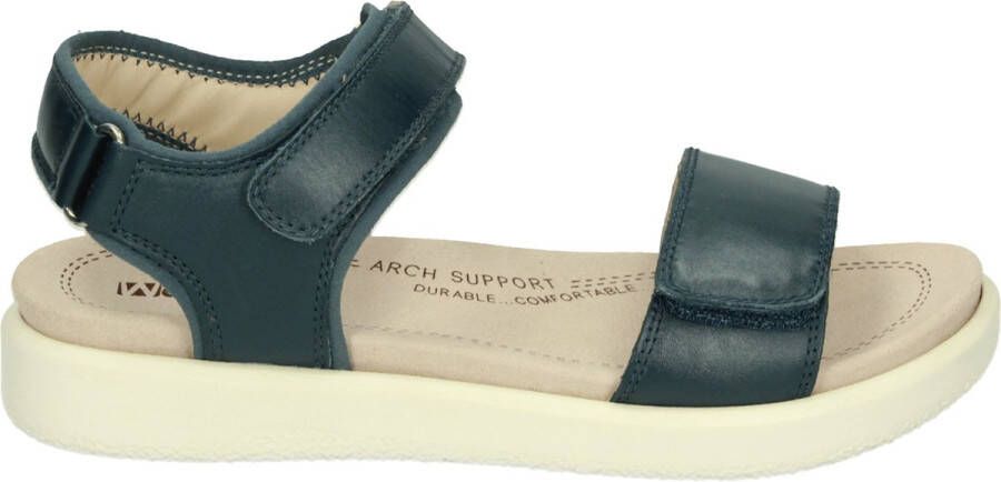 Westland ALBI~01~~~~~~~~~~~~~~~~~~~~~~~ Platte sandalenDames Sandalen Blauw