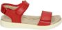 Westland ALBI 01 Volwassenen Platte sandalenDames Sandalen Rood - Thumbnail 3