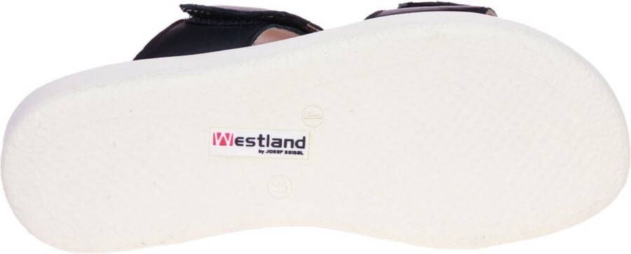 Westland ALBI~03~~~~~~~~~~~~~~~~~~~~~~~ Dames slippers Zwart - Foto 3
