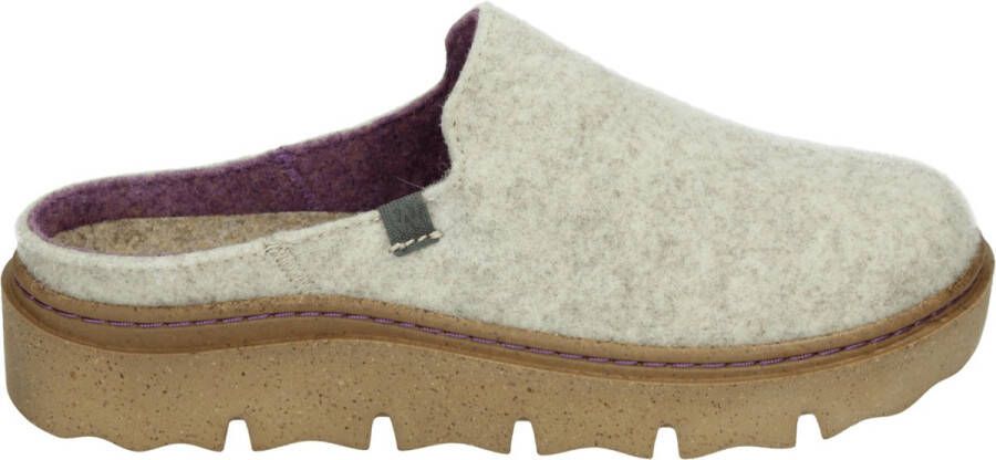 Westland CARMAUX~01~~~~~~~~~~~~~~~~~~~~ Dames pantoffels Wit beige