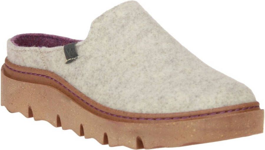 Westland CARMAUX~01~~~~~~~~~~~~~~~~~~~~ Dames pantoffels Wit beige