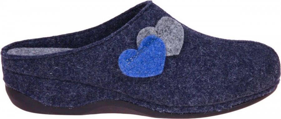 Westland CHOLET~02~~~~~~~~~~~~~~~~~~~~~ Dames pantoffels Blauw