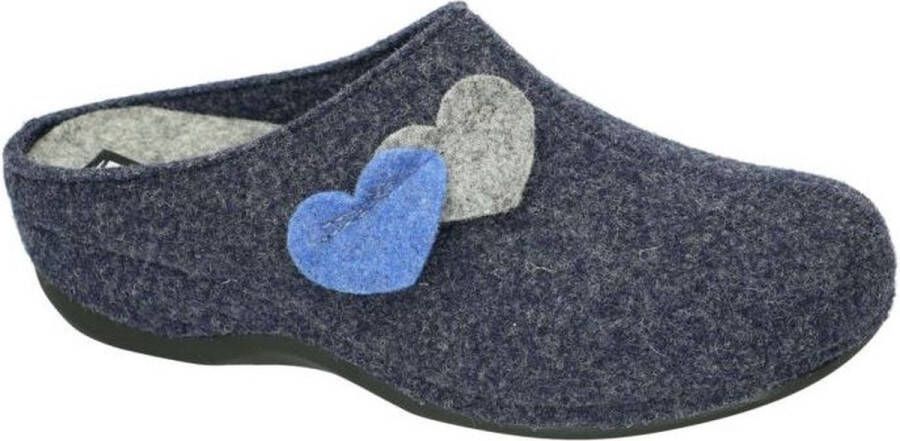 Westland CHOLET~02~~~~~~~~~~~~~~~~~~~~~ Dames pantoffels Blauw