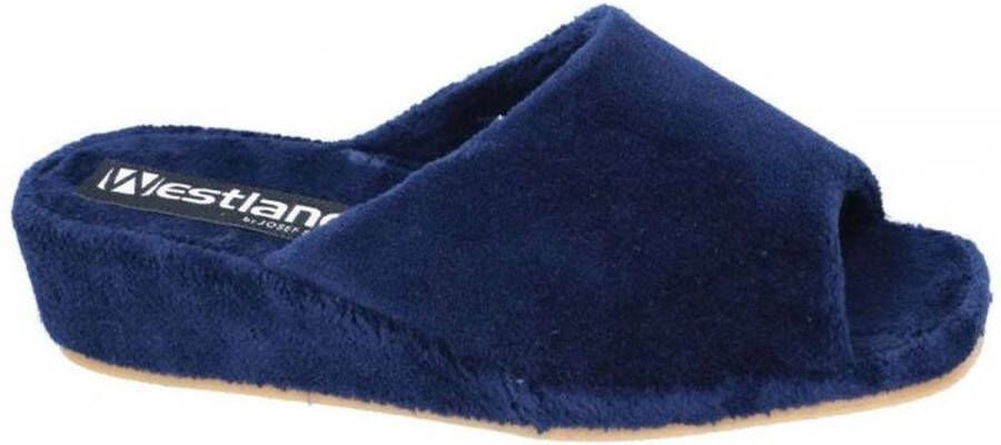 Westland MARSEILLE Volwassenen Dames pantoffels Kleur: Blauw