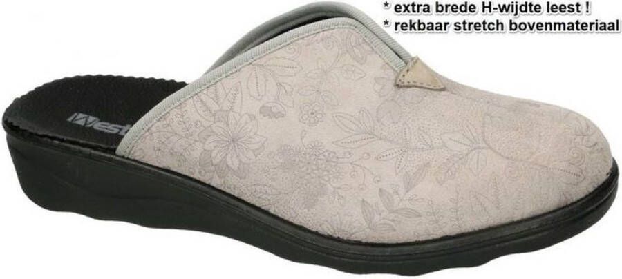 Westland -Dames grijs pantoffels