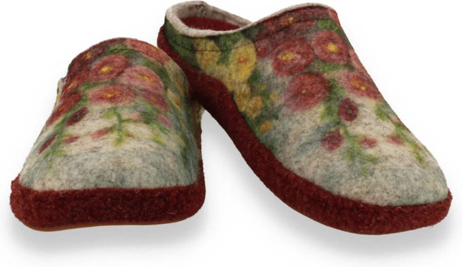 Westland Dames Pantoffel Marguerite Bordo-Multi MULTICOLOR