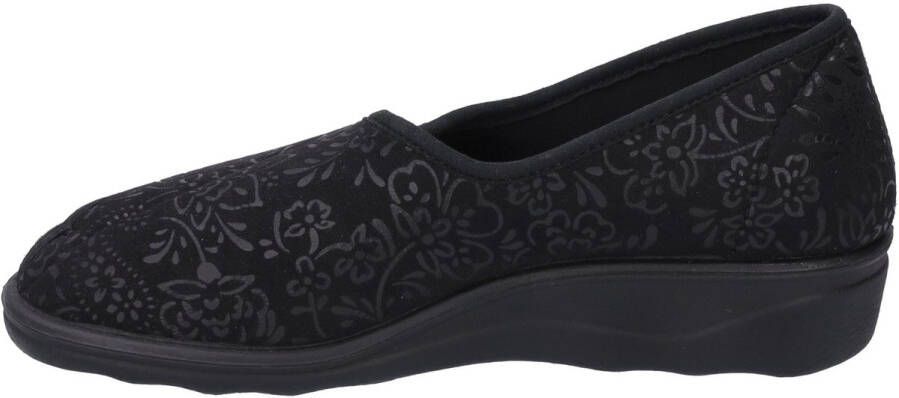 Westland Dames Pantoffel Nice 104 28904 100 Zwart