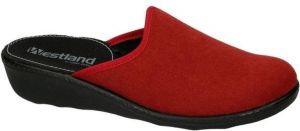 Westland -Dames rood slippers & muiltjes