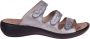 Westland -Dames zilver slippers & muiltjes - Thumbnail 1