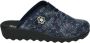 Westland GINA~110~~~~~~~~~~~~~~~~~~~~~~ Dames pantoffels Blauw - Thumbnail 1