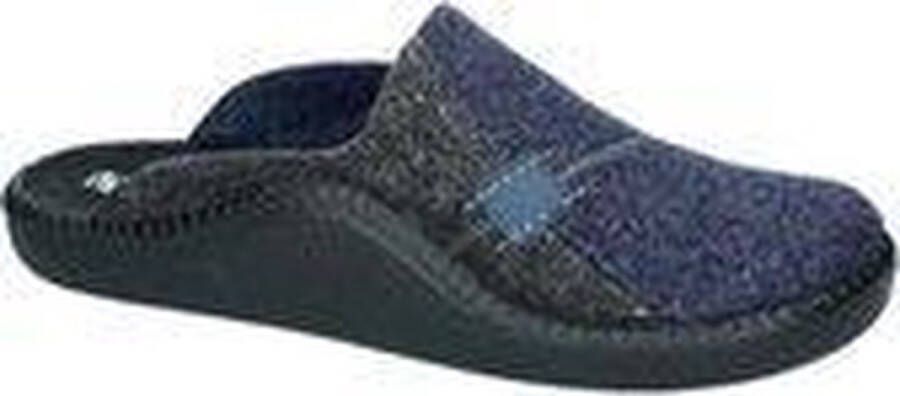 Westland -Heren blauw donker pantoffel slippers