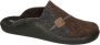 Westland -Heren bruin donker pantoffels & slippers - Thumbnail 2