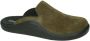 Westland -Heren groen olijf pantoffels & slippers - Thumbnail 1