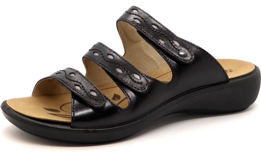 Westland IBIZA~66~~~~~~~~~~~~~~~~~~~~~~ Dames slippers Zwart